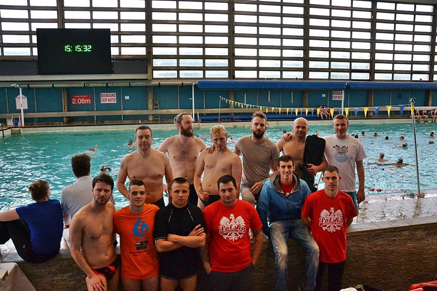 Hokej pod wodą Walenie Londyn 2015